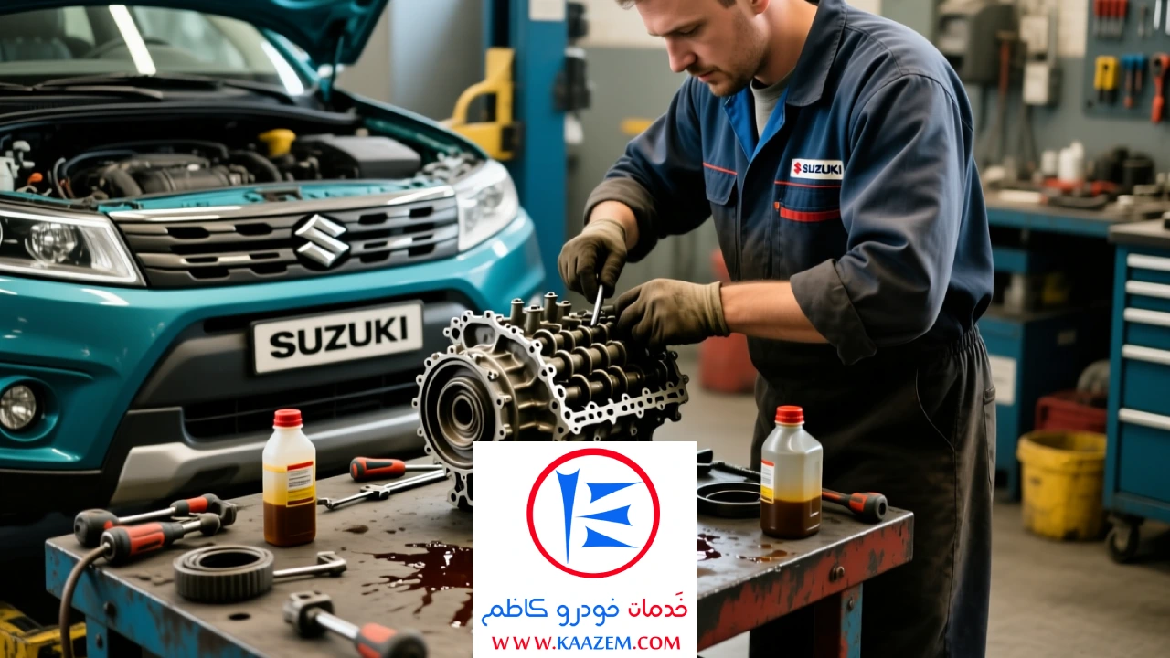 سرویس دوره‌ای سوزوکی ویتارا | تعمیر گیربکس