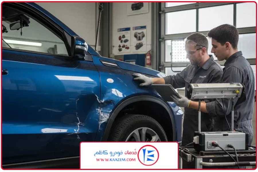 محل آسیب | هزینه صافکاری سوزوکی ویتارا