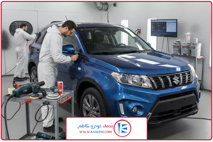 تصویر شاخص | هزینه صافکاری سوزوکی ویتارا