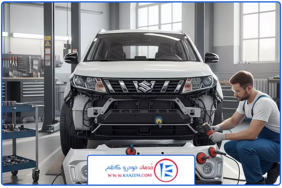 تصویر شاخص | تعمیر سپر ویتارا