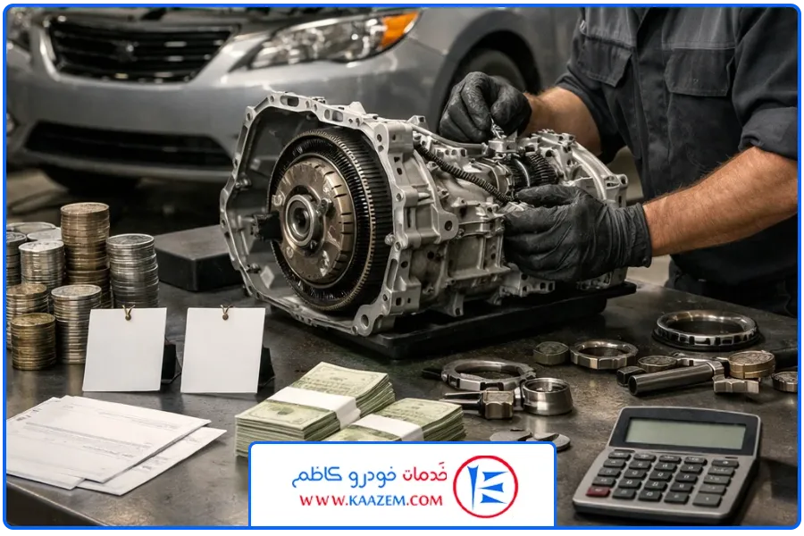 هزینه | تعمیر گیربکس اتوماتیک