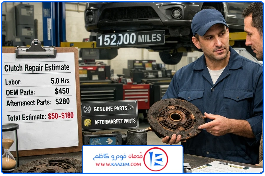 هزینه | تعمیر کلاچ سوزوکی ویتارا
