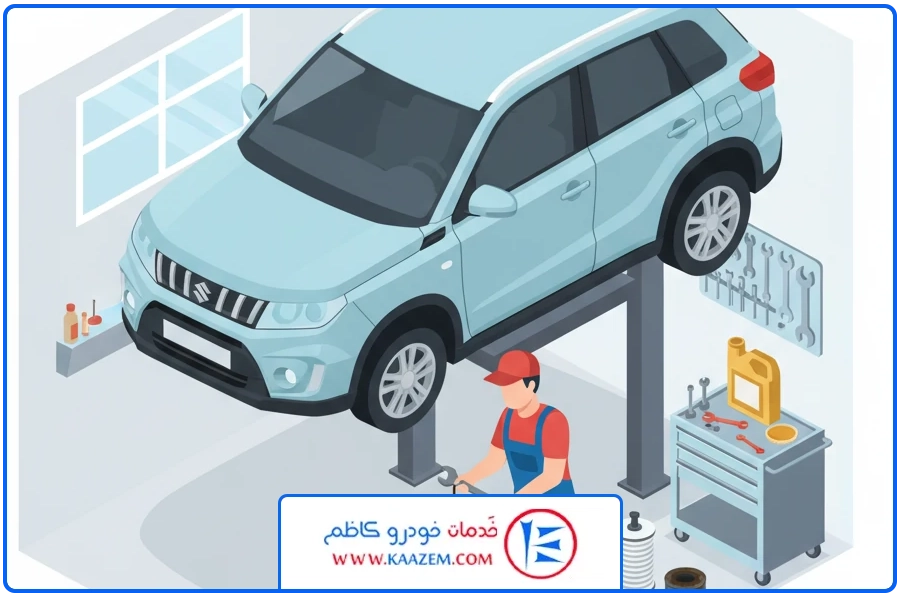 تصویر شاخص | تعویض روغن سوزوکی ویتارا