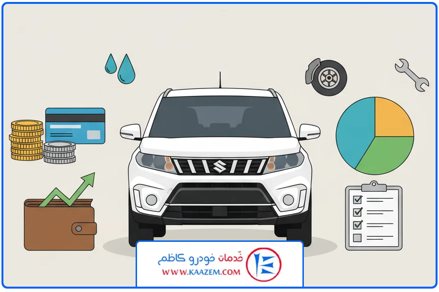 هزینه انجام کار | تعویض روغن سوزوکی ویتارا