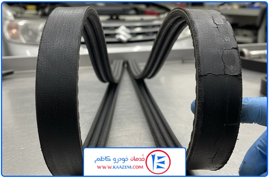 تفاوت تسمه ها | تعویض تسمه تایم سوزوکی ویتارا