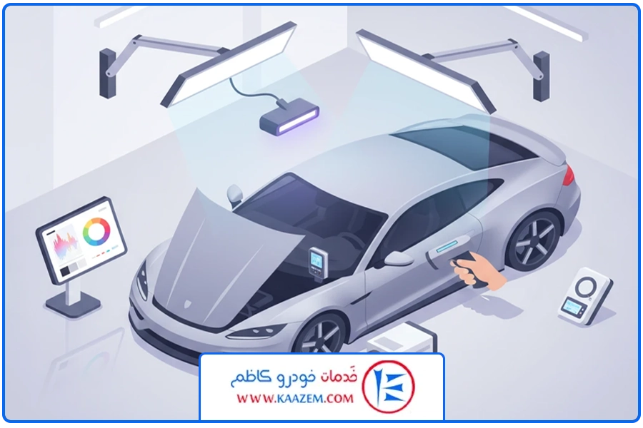 تجهیزات مدرن | کارشناسی رنگ ویتارا