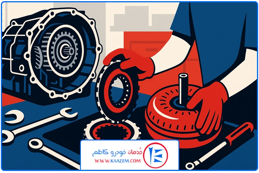 مقایسه تعمیرات | تعمیر کلاچ گیربکس اتومات