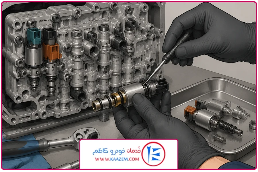 بررسی اقتصادی | تعمیر شیر برقی گیربکس اتومات