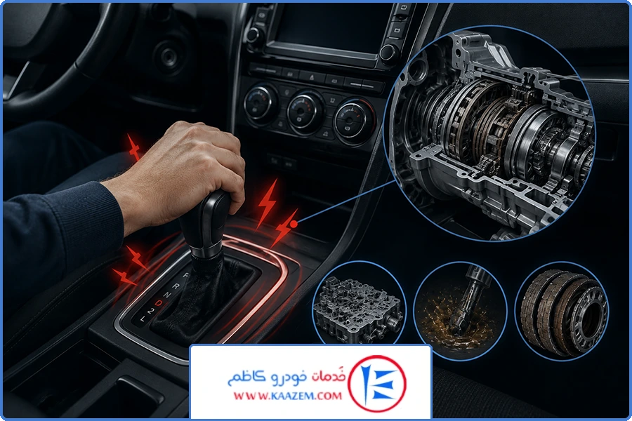 نگهداری گیربکس اتوماتیک | لرزش، صدای غیرعادی یا بوی سوختگی