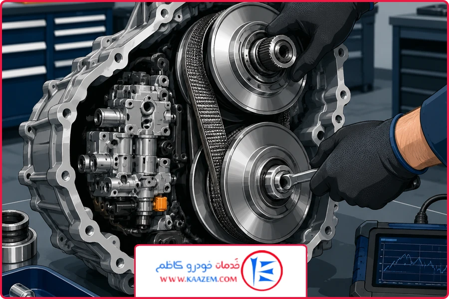 تجربه واقعی بازار | تعمیر گیربکس CVT نیسان