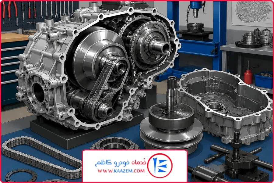 تصویر شاخص | تعمیر گیربکس CVT نیسان