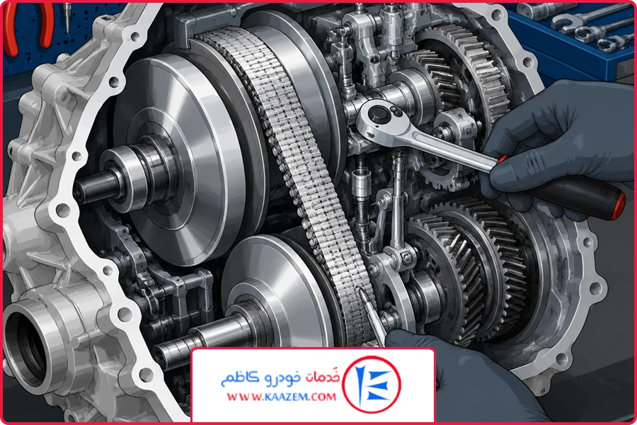 فشار رانندگی شهری | تعمیر گیربکس CVT نیسان