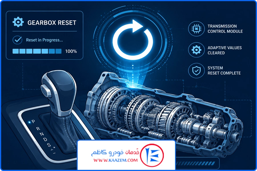 دیاگ زدن | ریست کردن گیربکس اتومات