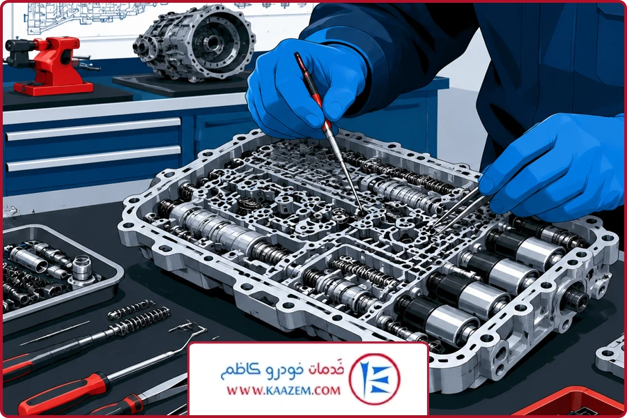 مشکلات دنده عقب | تعمیر بلوک گیربکس اتومات
