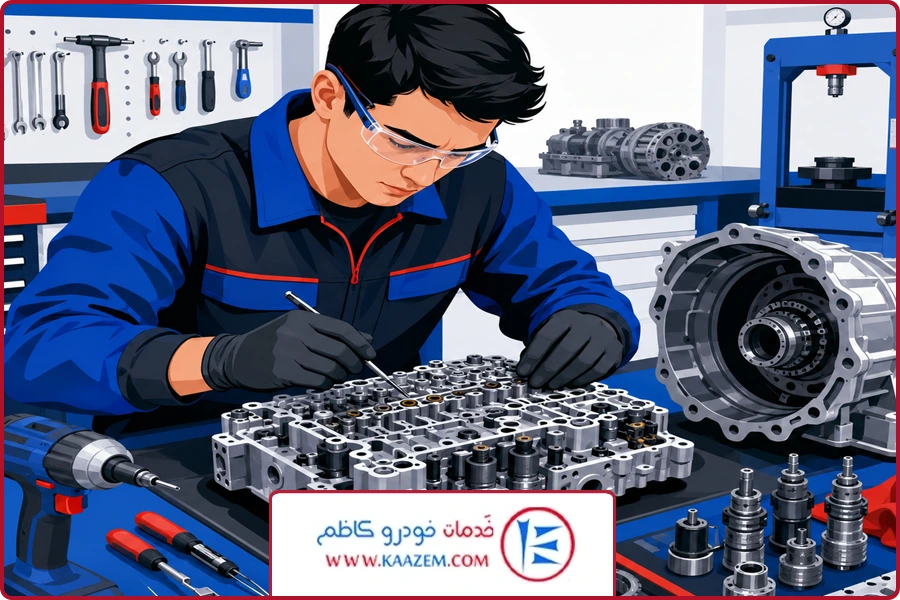 تصویر شاخص | تعمیر بلوک گیربکس اتومات