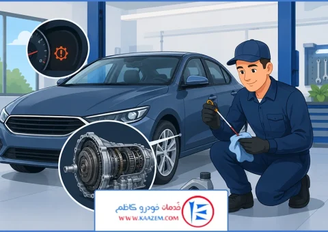 چرا چراغ گیربکس روشن شده است؟ چراغ گیربکس | چرا چراغ گیربکس روشن شده است؟