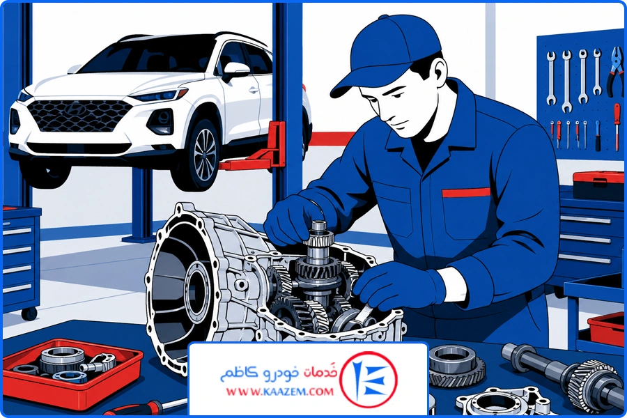 دیاگ | تعمیر گیربکس سانتافه