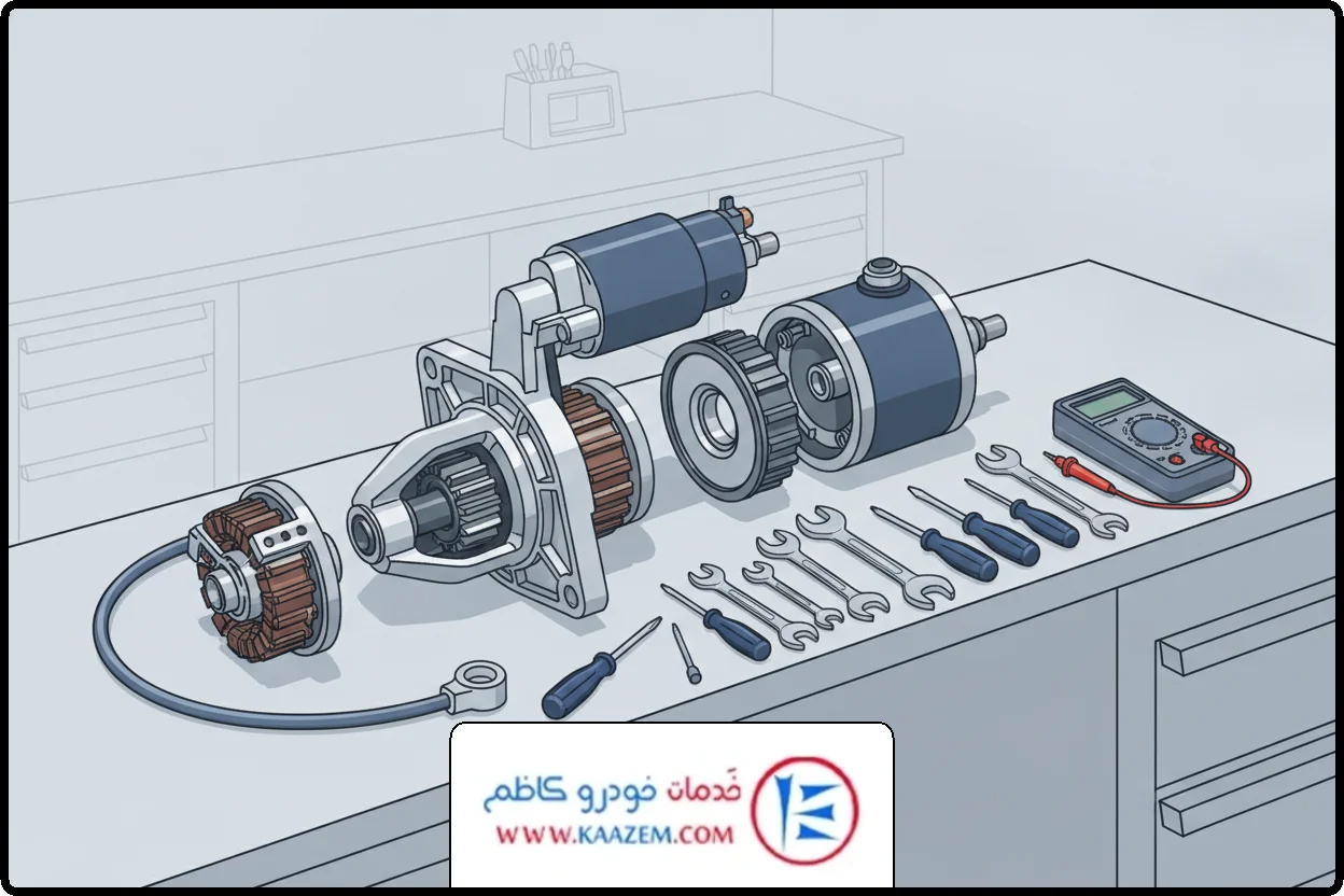 تصویر شاخص | تعمیر استارت سوزوکی ویتارا