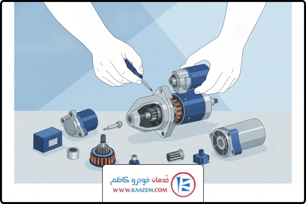 تعمیر یا تعویض | تعمیر استارت سوزوکی ویتارا