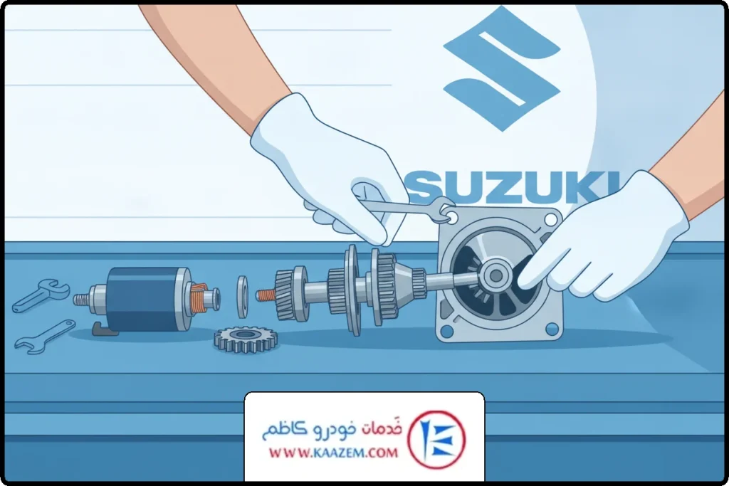 تعمیرگاه کاظم | تعمیر استارت سوزوکی ویتارا