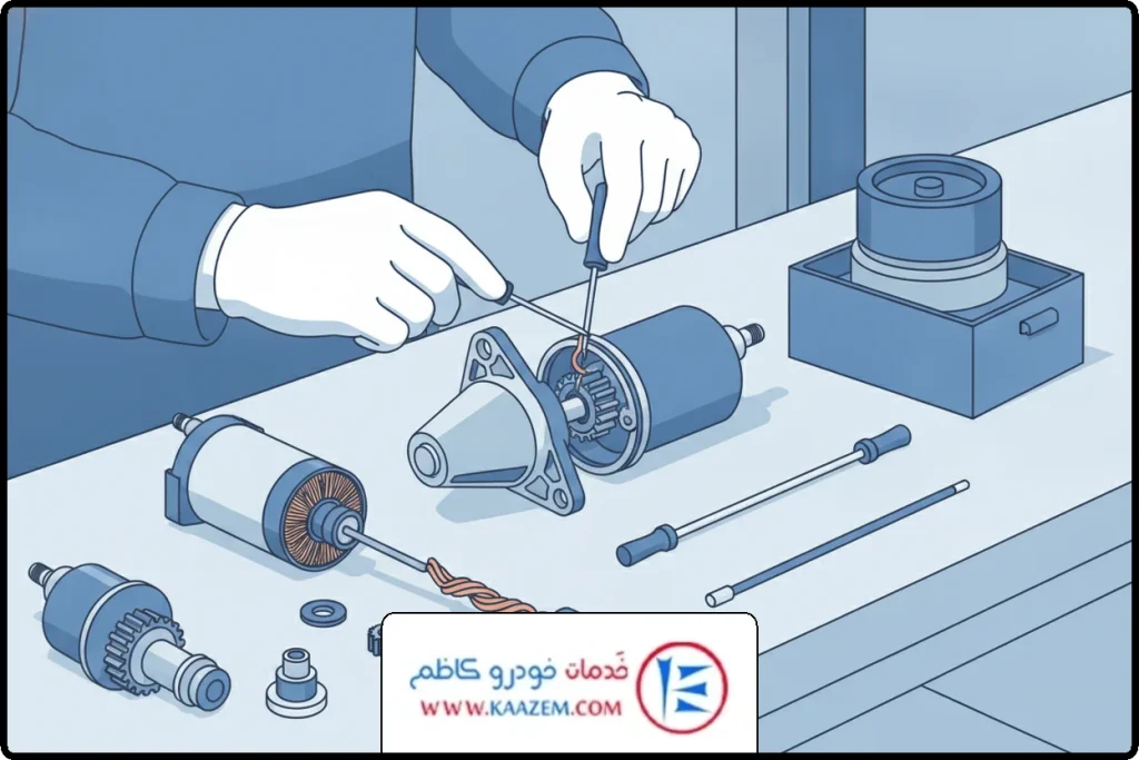 مرکز تعمیر سوزوکی | تعمیر استارت سوزوکی ویتارا